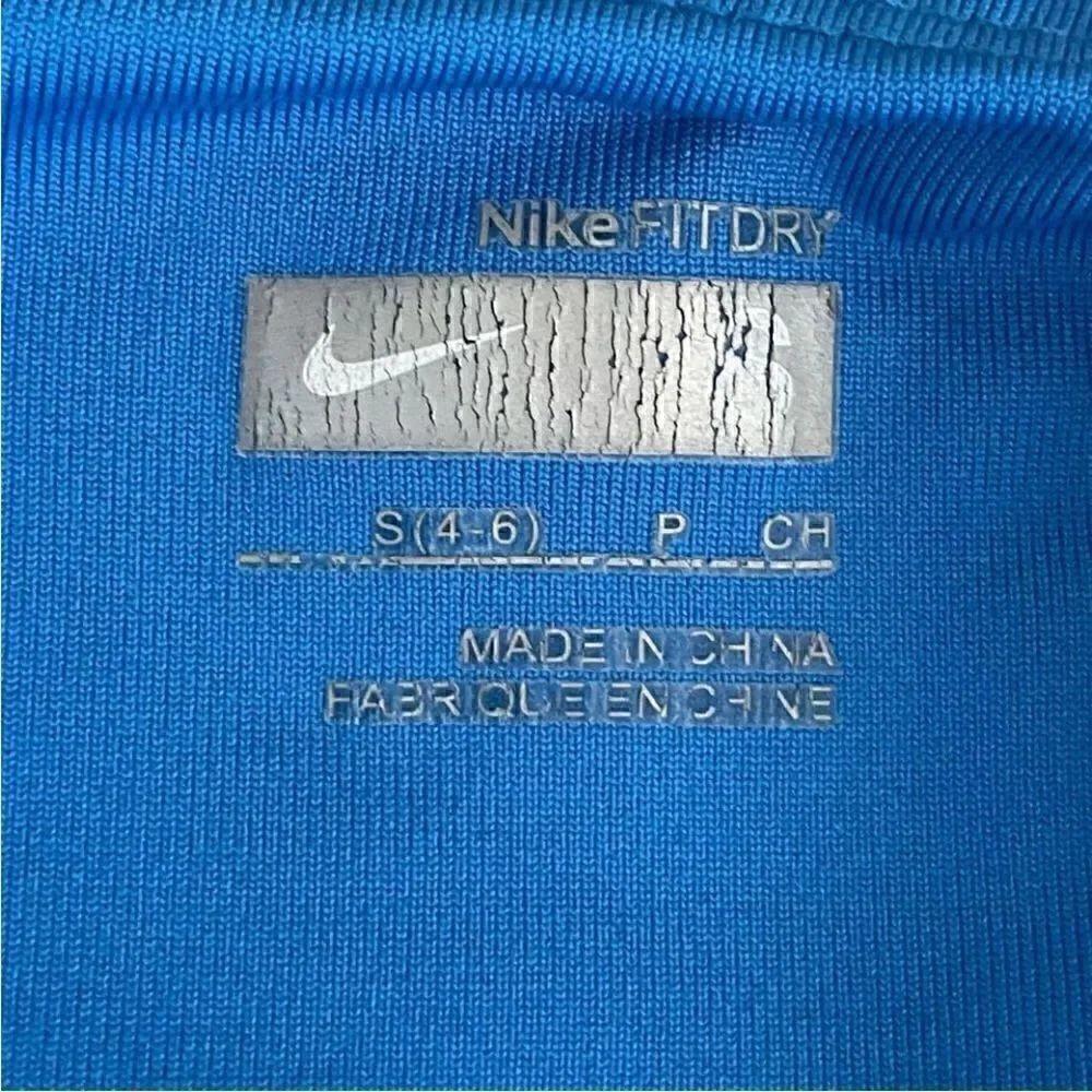 Nike Fit Dry Blue White Floral Active Sporty Tennis Skort SZ S #1257 - Picture 9 of 12